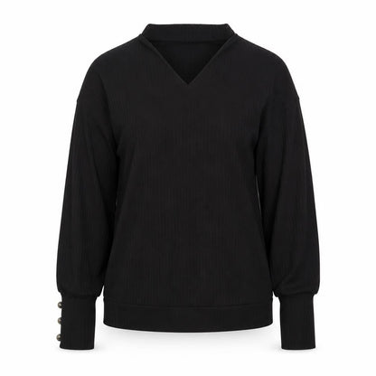 Womens UK Size XL Preworn Black Pullover Jumper