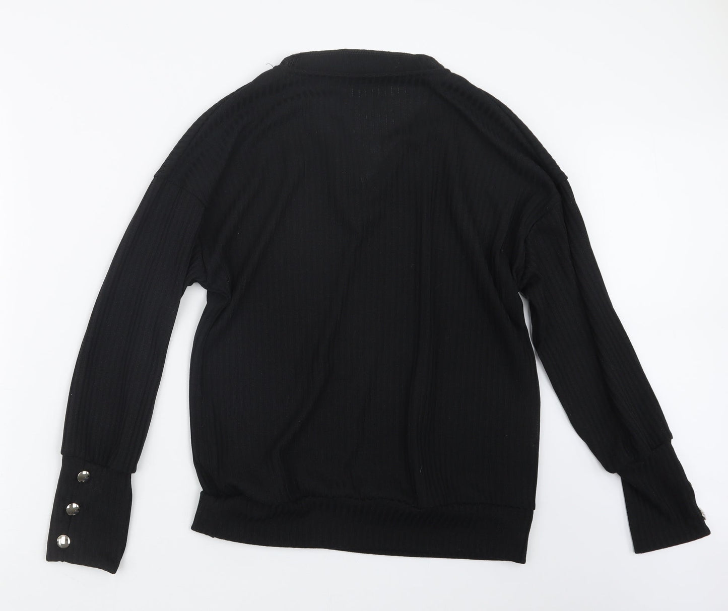 Womens UK Size XL Preworn Black Pullover Jumper