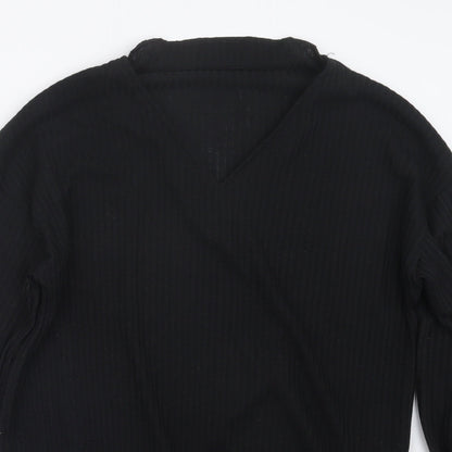 Womens UK Size XL Preworn Black Pullover Jumper