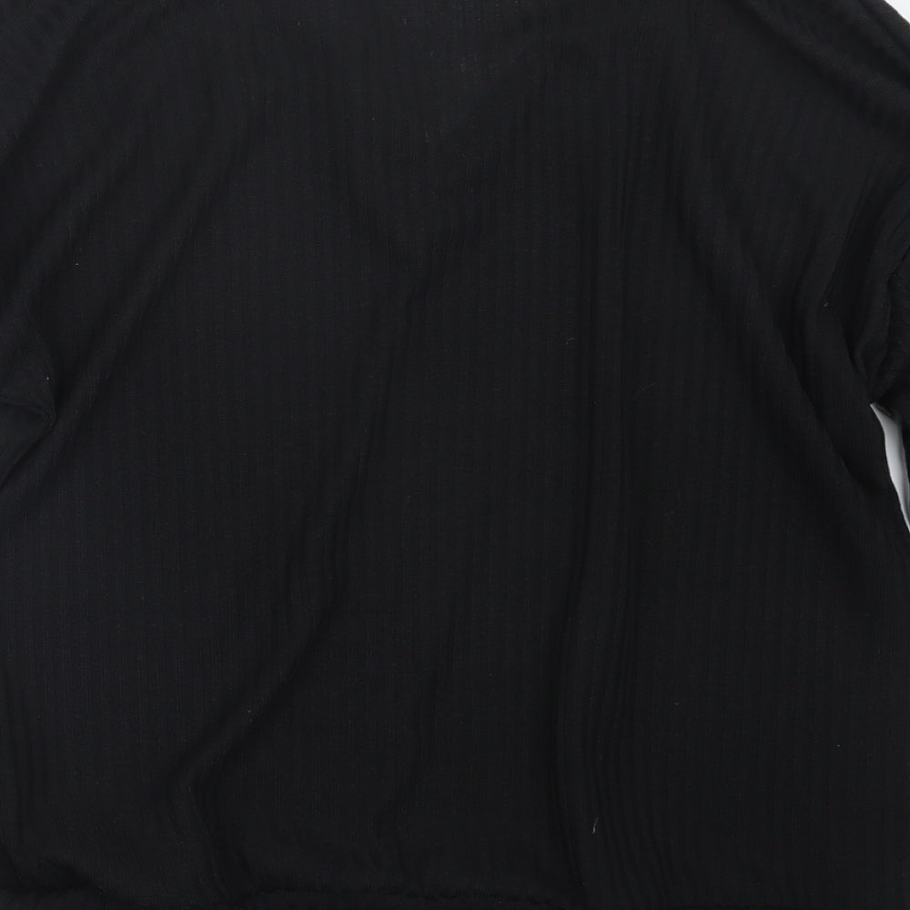 Womens UK Size XL Preworn Black Pullover Jumper