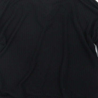 Womens UK Size XL Preworn Black Pullover Jumper