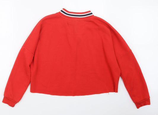 Primark Womens Red   Pullover Jumper Size 10
