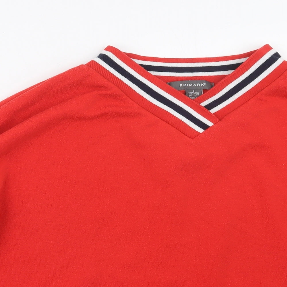 Primark Womens Red   Pullover Jumper Size 10