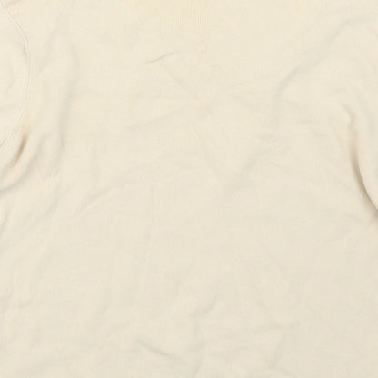 Womens UK Size M Debbie Morgan Ivory Pullover Jumper