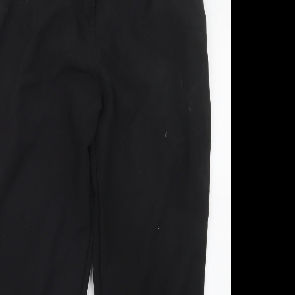 Womens UK Size 16 Marks and Spencer Regular Fit  Black Trousers