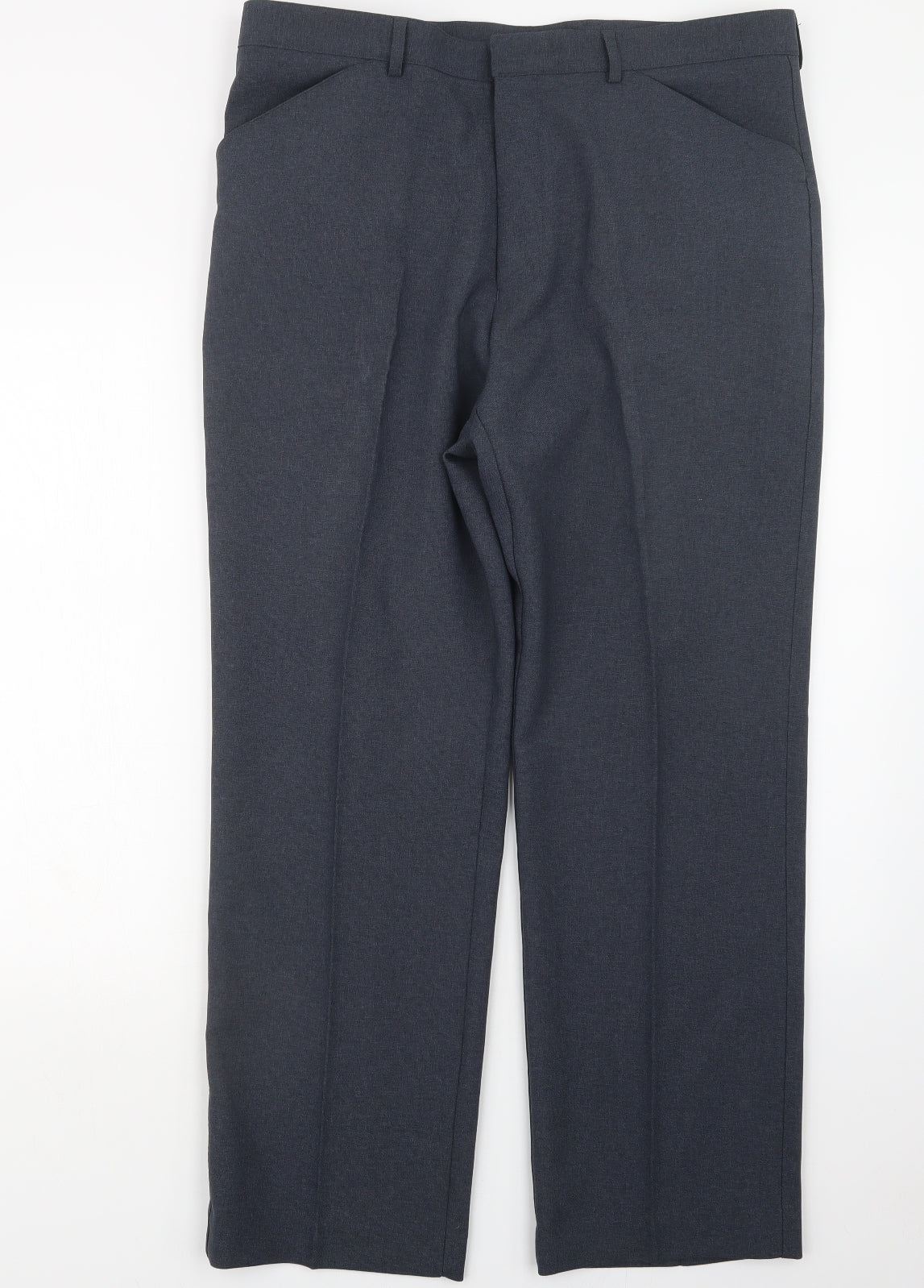 Greenwoods Mens Blue   Trousers  Size 37 in L28 in