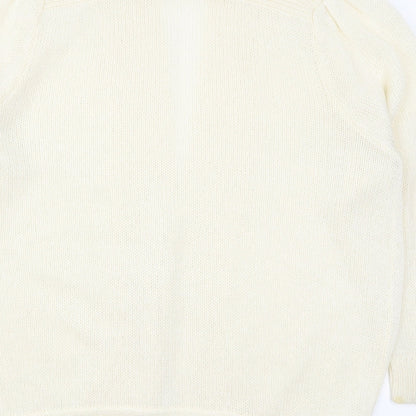 Classic Collections Womens Beige  Knit Cardigan Jumper Size 20