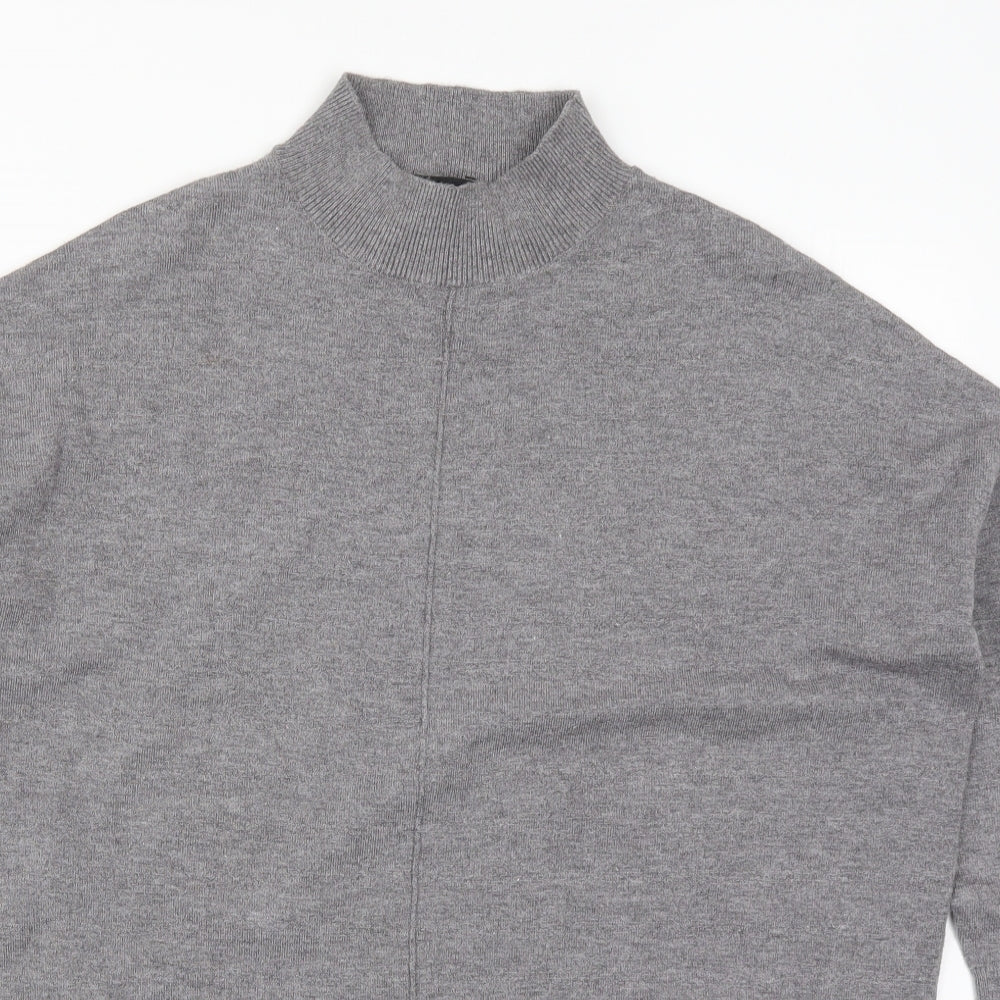 Womens UK Size S Marks and Spencer Grey Pullover Jumper