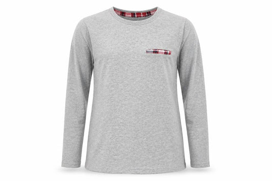 F&F Girls Grey Solid  Top Pyjama Top Size 9-10 Years