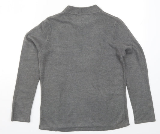 Womens UK Size 8 Marks and Spencer Red Pullover Jumper