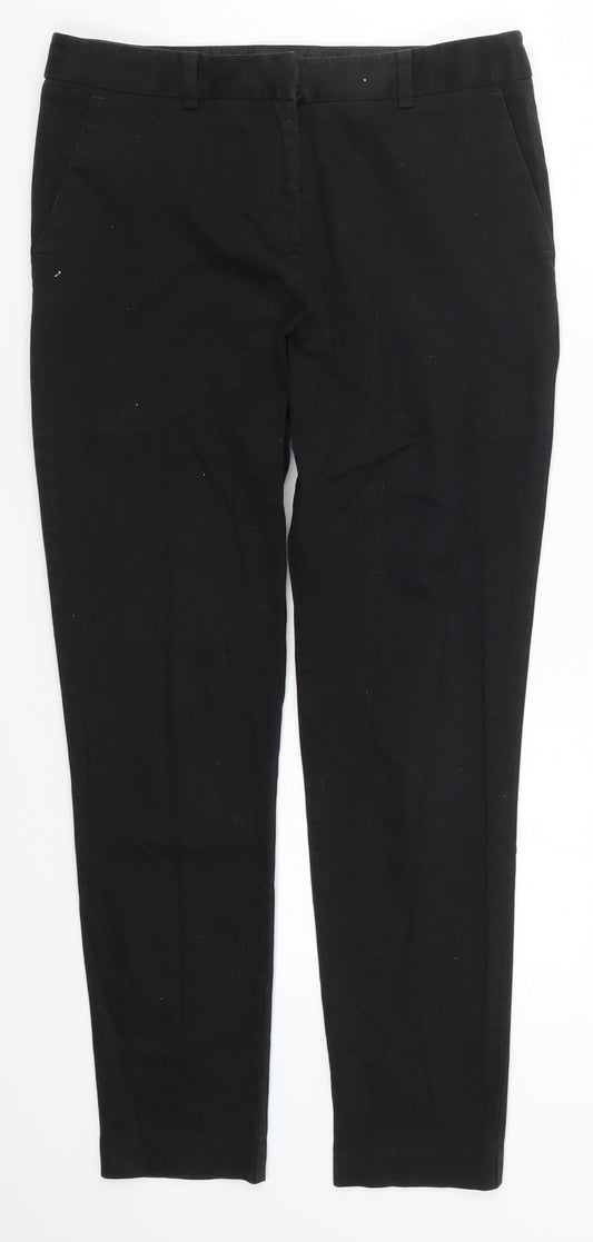 Womens UK Size 8 Atmosphere Regular Fit  Black Trousers