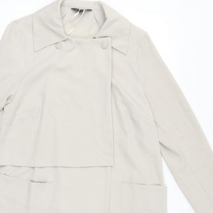 Womens UK Size S Marks and Spencer Beige Jacket