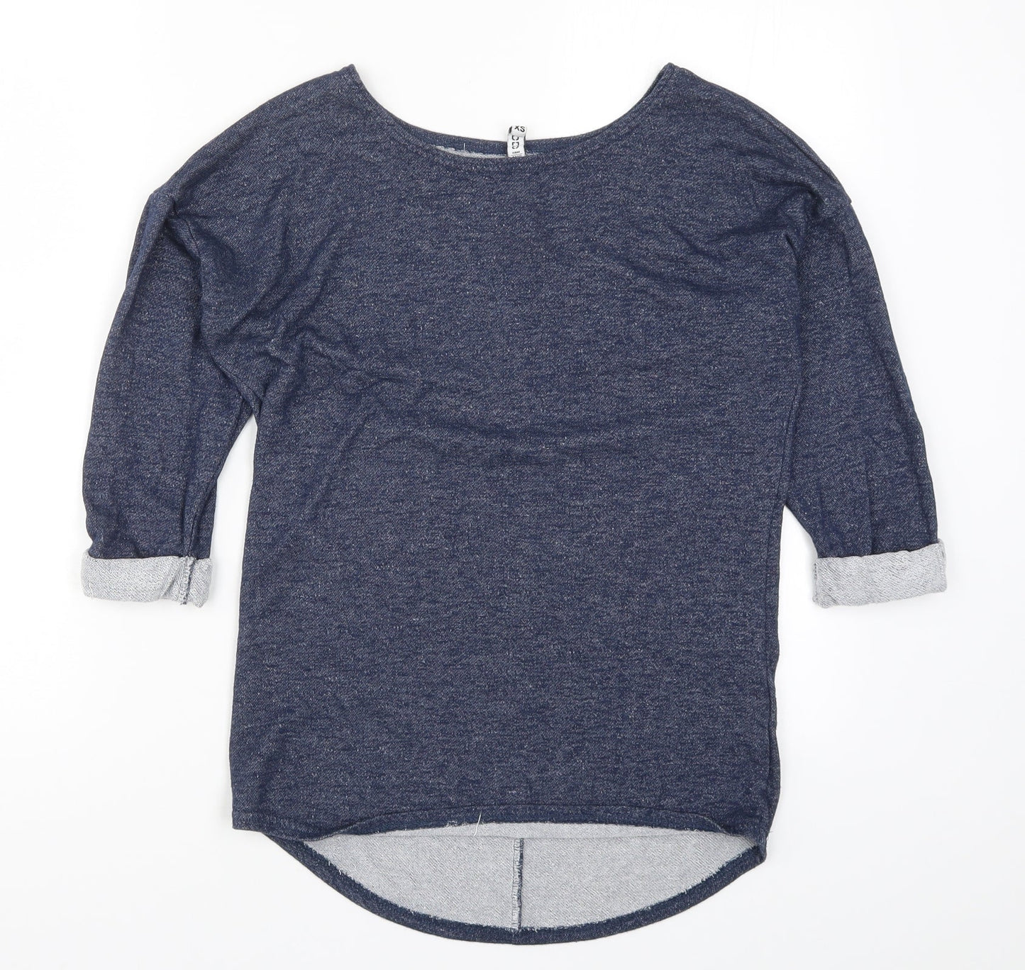 H&M Womens Blue   Pullover Sweatshirt Size XS