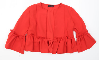 Womens UK Size 14 Prague Red Jacket