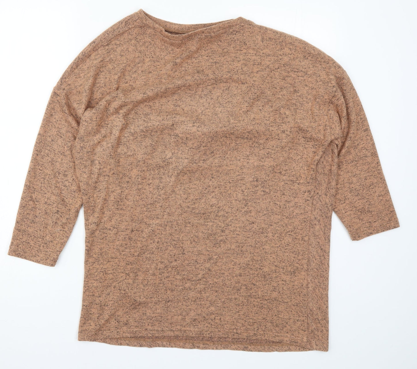 Capsule Womens Brown  Knit Pullover Jumper Size 14