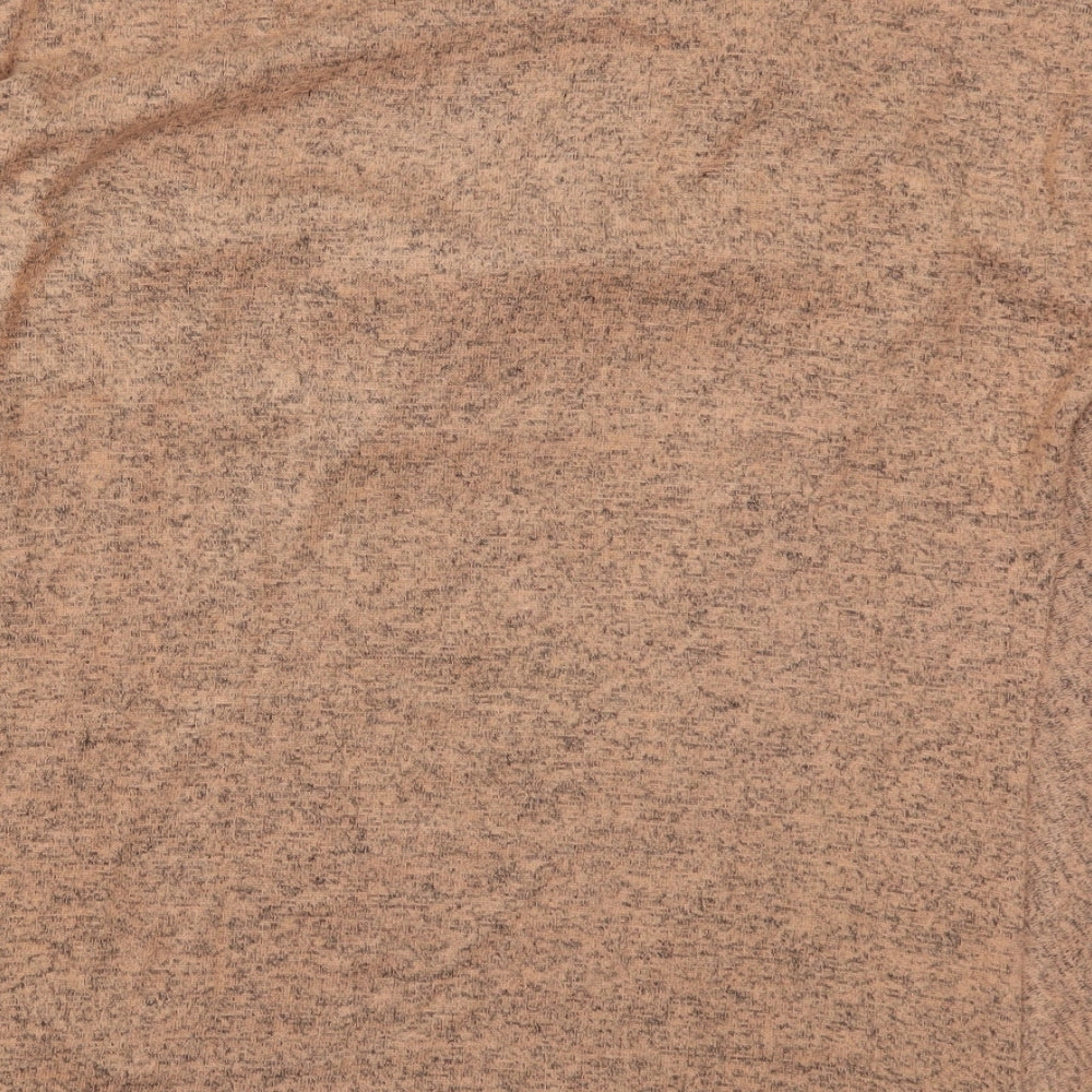 Capsule Womens Brown  Knit Pullover Jumper Size 14