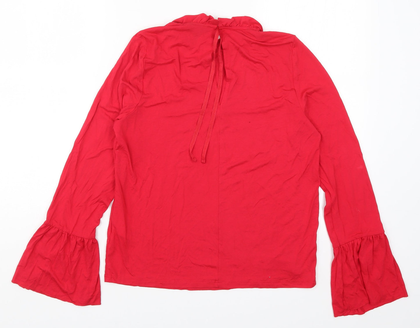 Topshop Womens Red   Basic T-Shirt Size 12