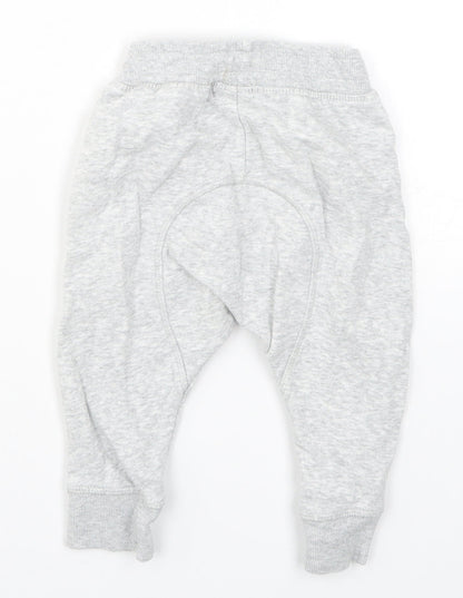 H&M Girls Grey   Sweatpants Trousers Size 12 Months
