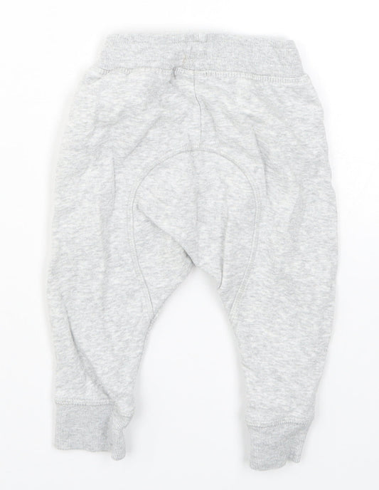 H&M Girls Grey   Sweatpants Trousers Size 12 Months