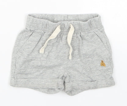 Gap Baby Grey   Cropped Trousers Size 6-9 Months  - Bear Pyjamas