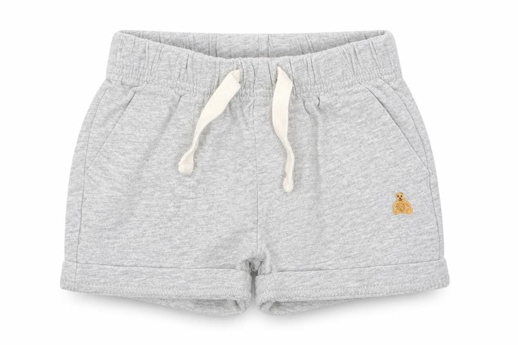 Front view of Gap Baby Grey Cropped Trousers, size 6-9, Months - Bear Pyjamas