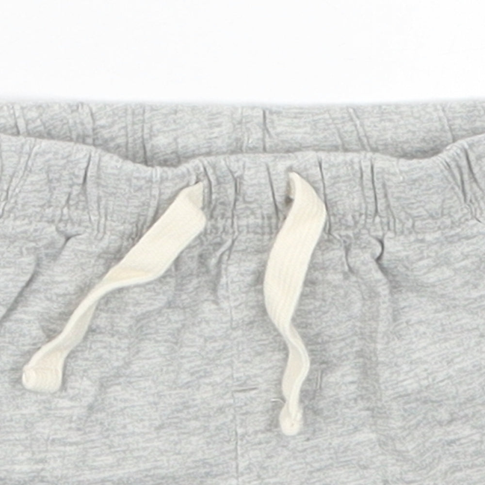 Gap Baby Grey   Cropped Trousers Size 6-9 Months  - Bear Pyjamas