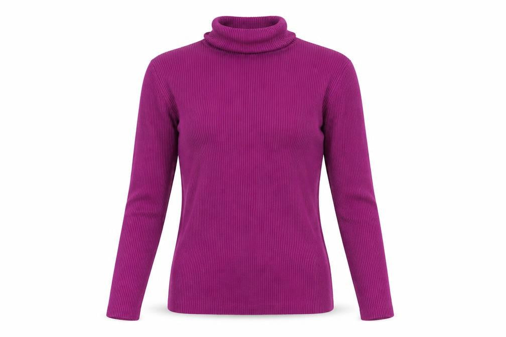 Womens UK Size 10 Marks and Spencer Purple Pullover Jumper