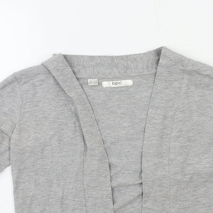 Womens UK Size XS BPC Grey Cardigan Jumper