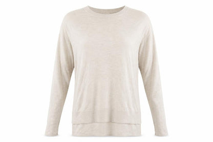 Womens UK Size XS H&M Beige Pullover Jumper