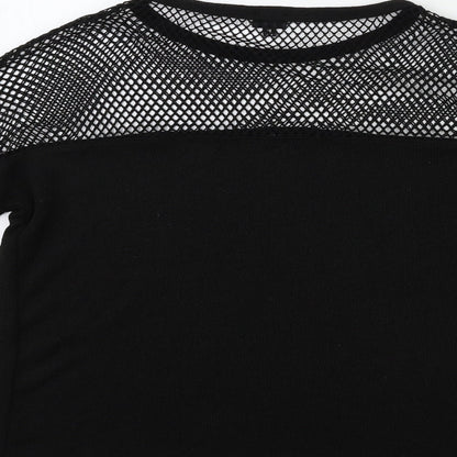 Womens UK Size 8 River Island Black Pullover Jumper
