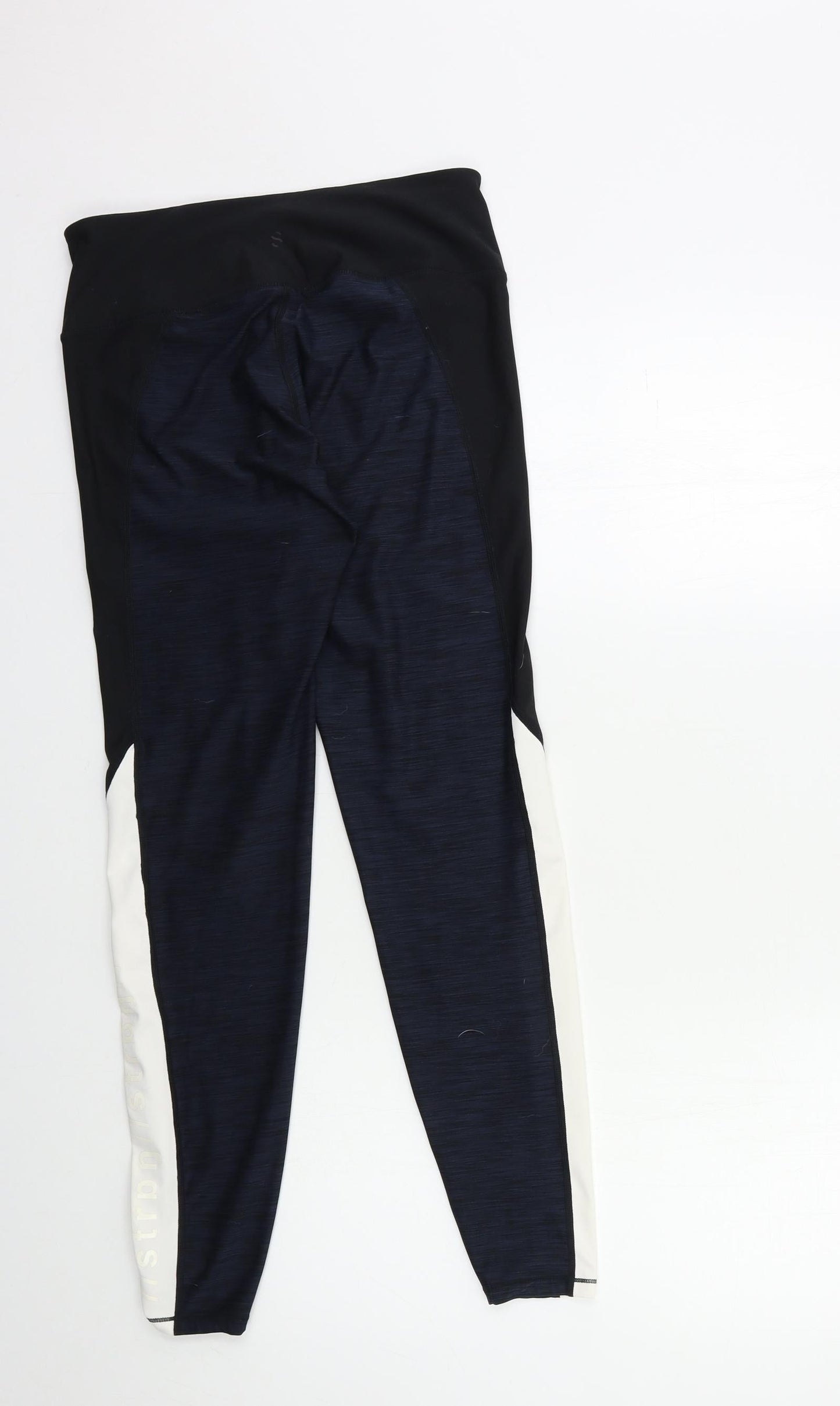 H&M Womens Blue   Compression Leggings Size M L27 in