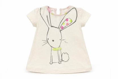 NEXT Baby Beige   T-Shirt Dress  Size 6-9 Months