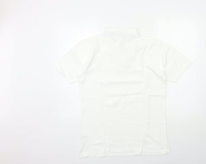 GREENWOOD Mens White    Polo Size M