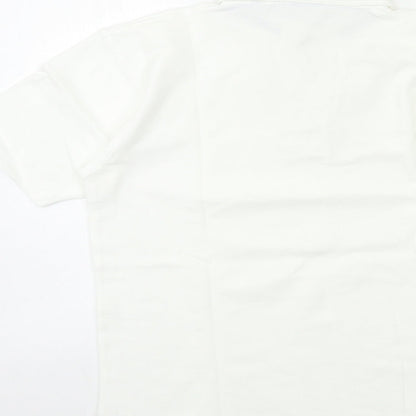 GREENWOOD Mens White    Polo Size M