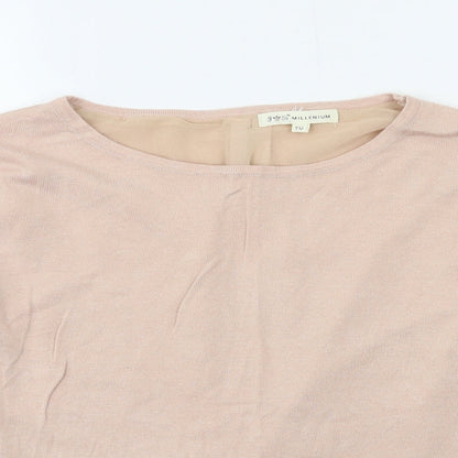 Womens UK Size 14 Millenium Pink Pullover Jumper