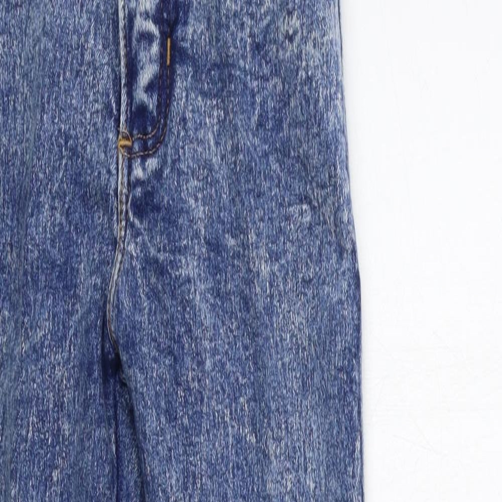Womens UK Size 26 in Preworn Regular Fit Skinny Blue Jeans