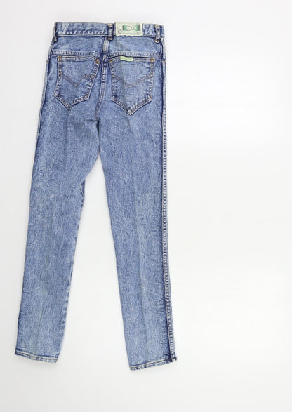 Womens UK Size 26 in Preworn Regular Fit Skinny Blue Jeans