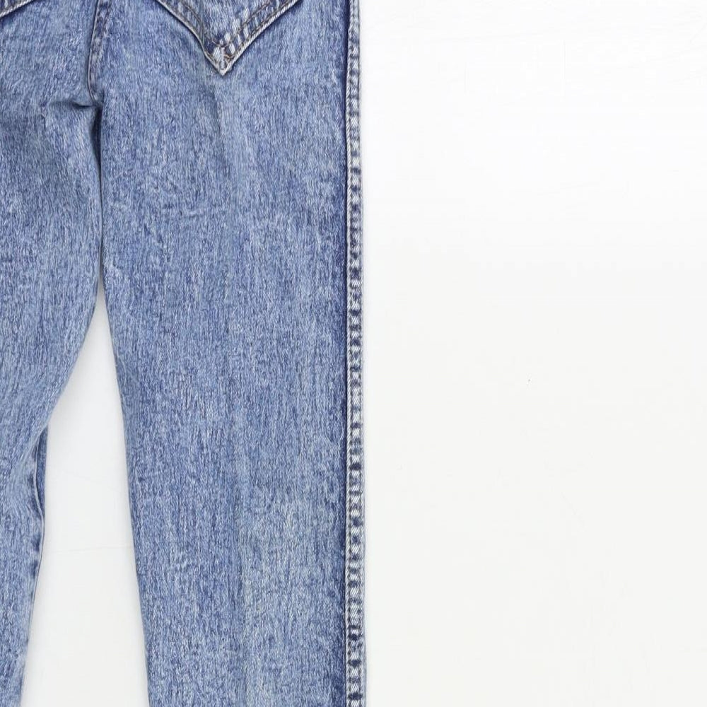 Womens UK Size 26 in Preworn Regular Fit Skinny Blue Jeans