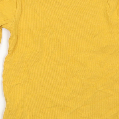 F&F Girls Yellow   Pullover Sweatshirt Size 9-10 Years