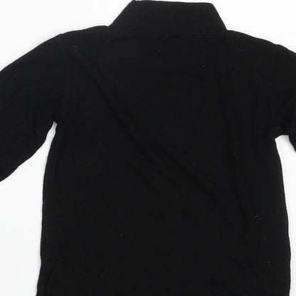 F&F Girls Black   Pullover Jumper Size 9-10 Years