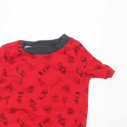 Kirkland Boys Red   Basic T-Shirt Size 2-3 Years