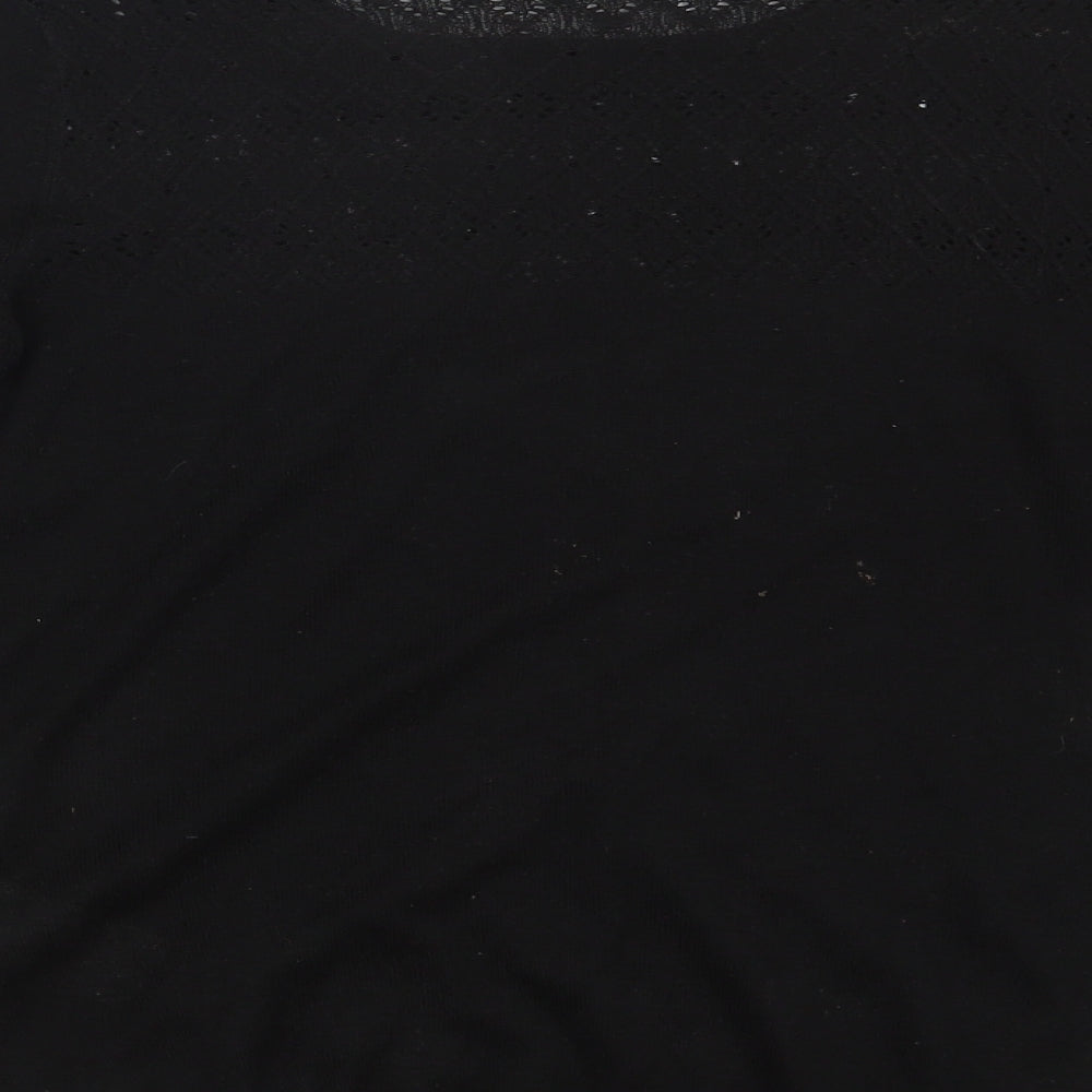 Womens UK Size 8 Warehouse Black Pullover Jumper