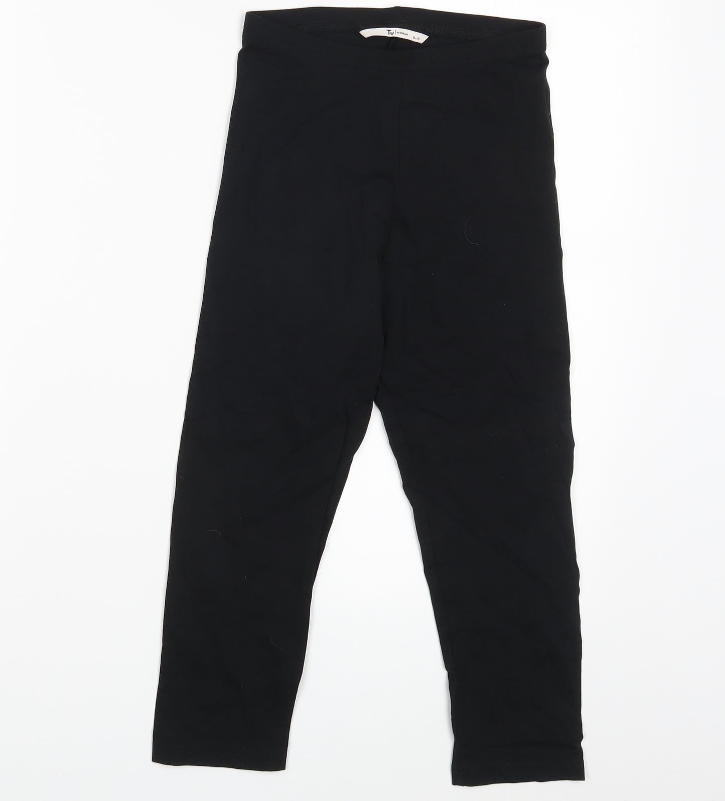 TU Womens Black   Jegging Leggings Size 8  - Waist 20in; Inside leg 18in