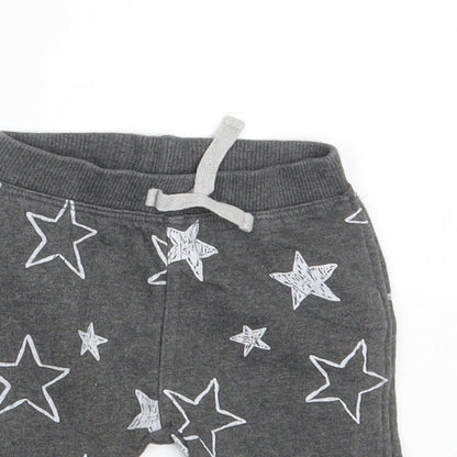 George Baby Grey   Jogger Leggings Size 3-6 Months  - Waist 14in; Inside  leg 7in