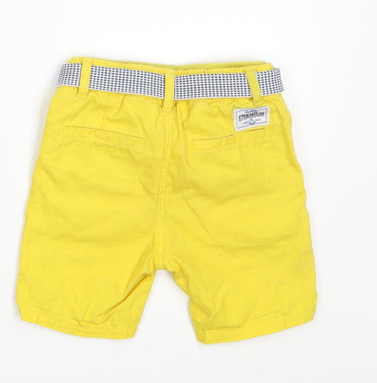 Mothercare Boys Yellow   Sweatpants Trousers Size 6-9 Months  - Waist 18in; Inside  leg 4in