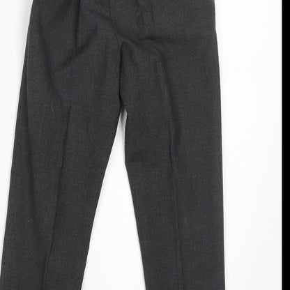 TU Girls Grey   Dress Pants Trousers Size 6 Years - Waist 18in; Inside  leg 18in