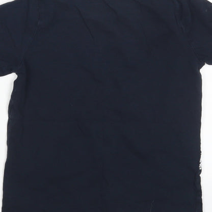 TU Boys Blue   Basic T-Shirt Size 7 Years  - England