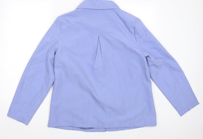 Slima Womens Blue   Jacket Blazer Size 14