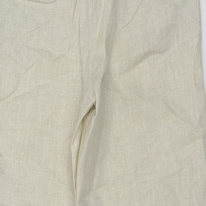 Liz Claiborne Womens Ivory   Trousers  Size 32 in L23 in