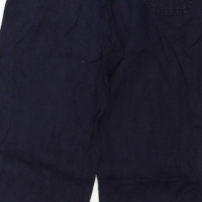 Womens UK Size 12 Atmosphere Regular Fit  Blue Trousers